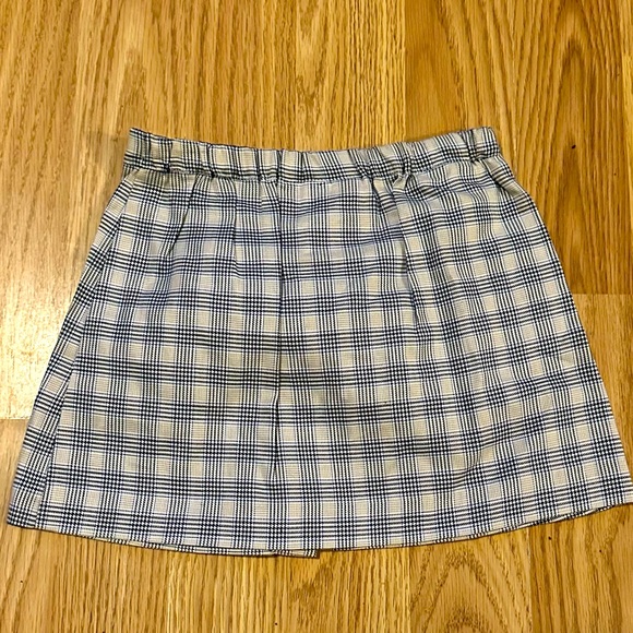 Sophie Dess Plaid Pleated Skirt - Wrap Skirt w/ Button Closure - Size 6mo - NWOT - Picture 4 of 6